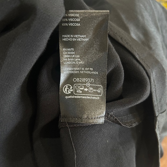 Anthropologie NWT Black Tilda Slip Skirt Size XS - Picture 8 of 9